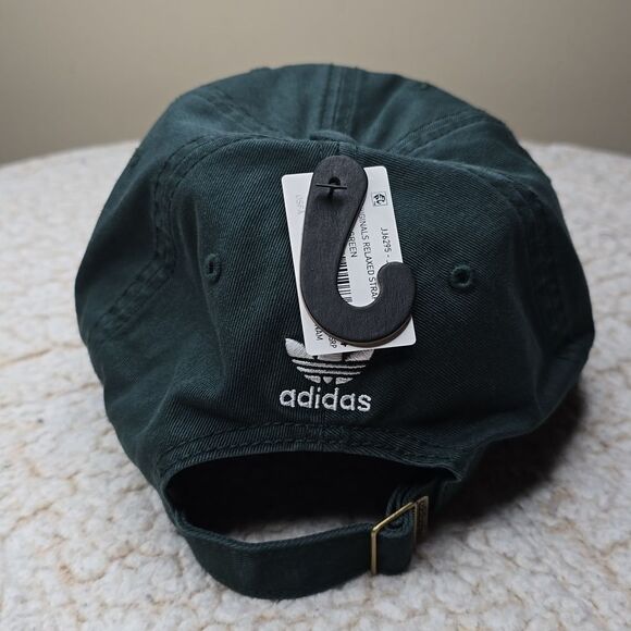 NWT Adidas Relaxed Strap-Back Hat Mineral Green OS - Picture 3 of 7